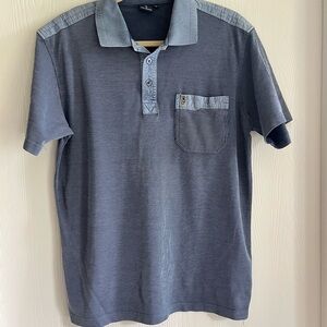 Men's Goldmen Blue Polo Shirt